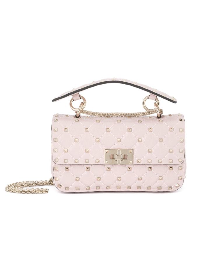 Valentino Valentino Garavani Rockstud Spike Crossbody Bag - Pink &