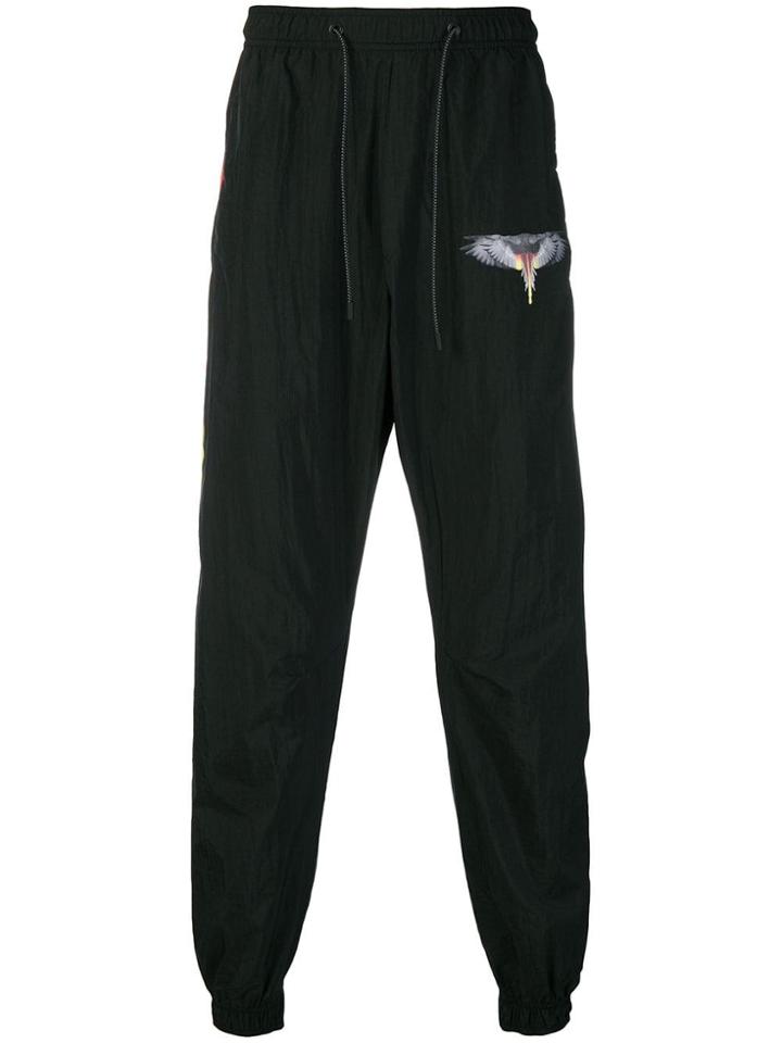 Marcelo Burlon County Of Milan Tapered Track Pants - Black