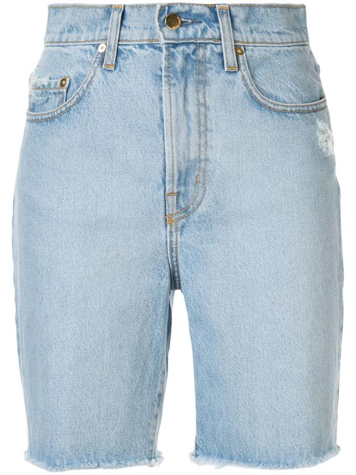 Nobody Denim Tyler Denim Shorts - Blue