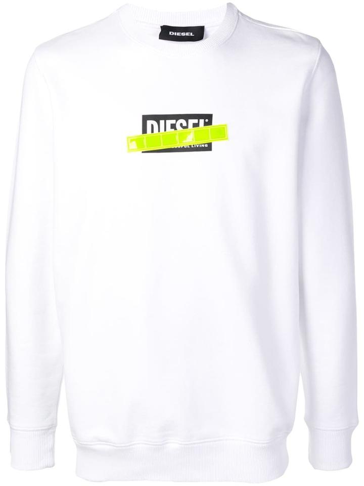 Diesel Gir Y4 Sweatshirt - White