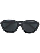 Céline Eyewear Oval Sunglasses - Black