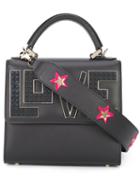 Les Petits Joueurs Mini 'alex Widow' Tote, Women's, Calf Leather