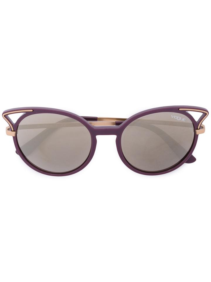 Vogue Eyewear Cat Eye Sunglasses - Pink & Purple
