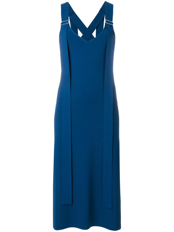 Mrz Adjustable Strap Dress - Blue