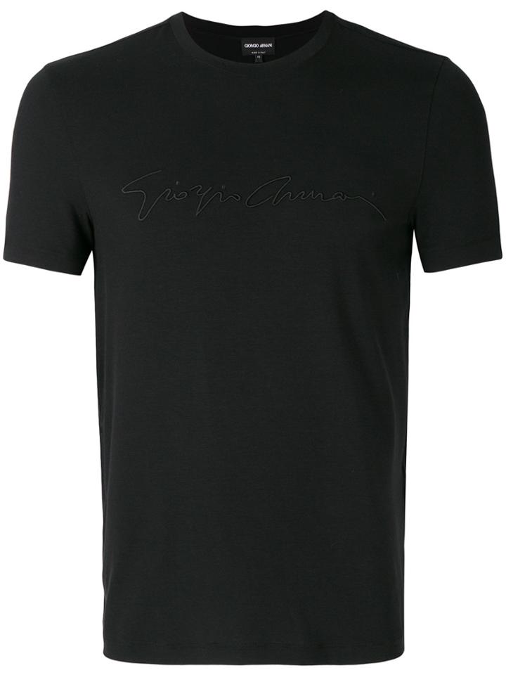 Giorgio Armani Crew-neck T-shirt - Black
