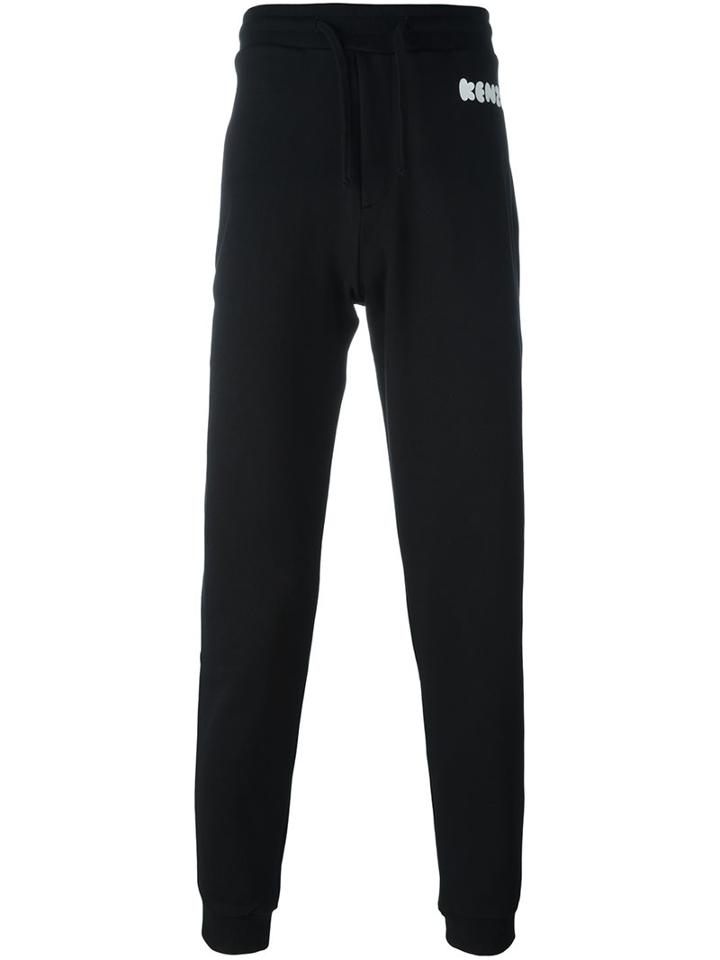 Kenzo 'runway' Track Pants, Men's, Size: Large, Black, Cotton