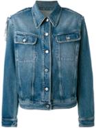 Mm6 Maison Margiela - Classic Denim Jacket - Women - Cotton/polyester - 36, Blue, Cotton/polyester