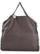 Stella Mccartney 'falabella' Tote, Women's, Grey, Artificial Fur