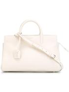 Saint Laurent Small 'rive Gauche' Tote - White