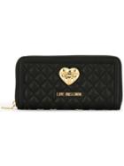 Love Moschino Quilted Zip Around Wallet