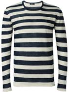 Roberto Collina Striped Sweatshirt
