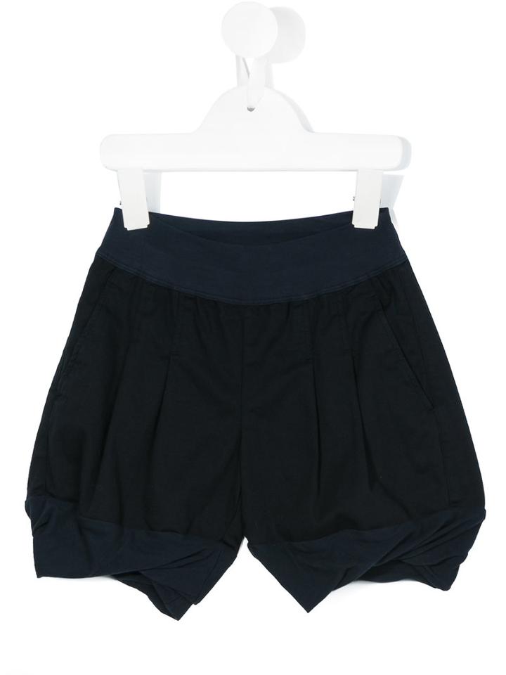 European Culture Kids - Casual Shorts - Kids - Cotton/spandex/elastane - 4 Yrs, Toddler Girl's, Blue