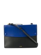 Joseph Two-tone Clutch Bag - Black
