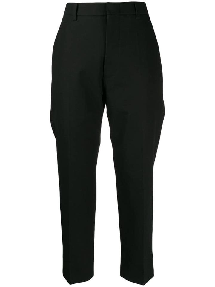 Sofie D'hoore High-waisted Cropped Trousers - Black