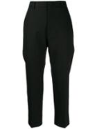 Sofie D'hoore High-waisted Cropped Trousers - Black