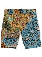 Burberry Kids Seaside Print Swim Shorts - Multicolour