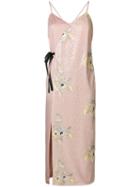 Three Floor Slim Pin Dress - Neutrals