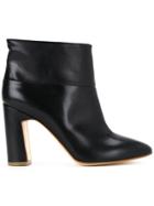 Rupert Sanderson Pointed Toe Ankle Boots - Black