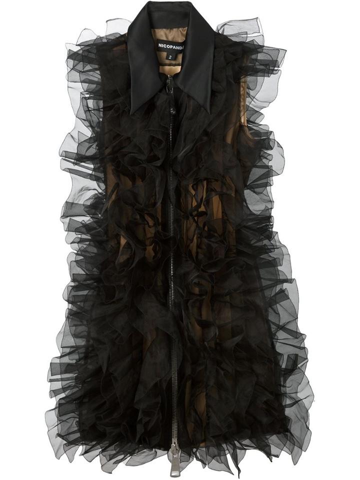 Nicopanda Frilled Zipped Dress
