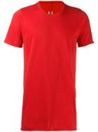 Rick Owens Round Neck T-shirt - Red