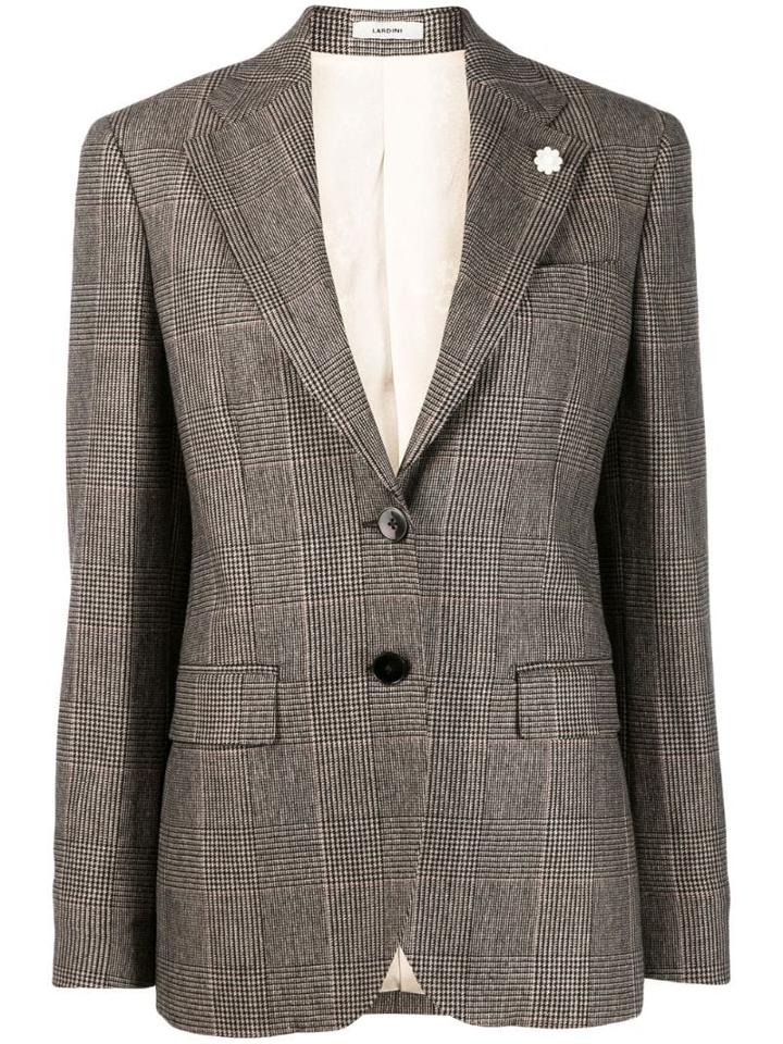 Lardini Classic Single-breasted Blazer - Neutrals