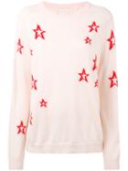 Chinti And Parker - Star Sweater - Women - Cashmere - M, Pink/purple, Cashmere