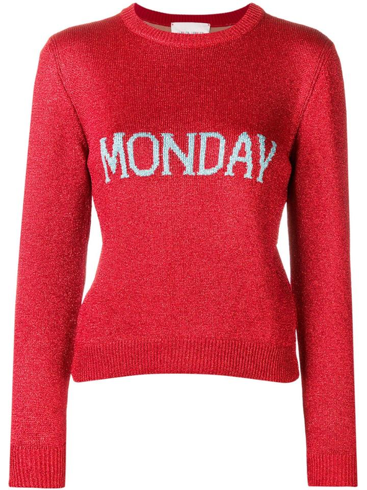 Alberta Ferretti Monday Jumper - Red
