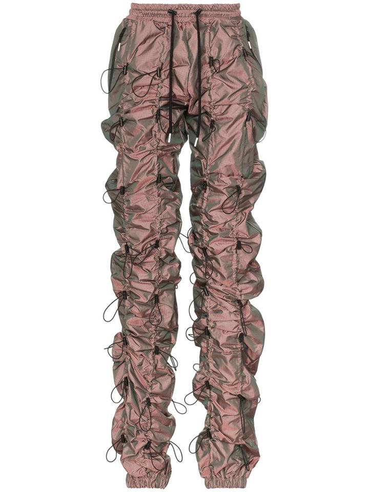 99% Is Wrinkle Drawstring Sweatpants - Pink