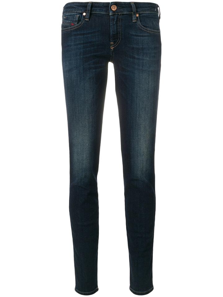 Diesel Super Skinny Jeans - Blue