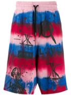 Mauna Kea Gradient Print Shorts - Pink