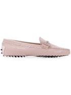 Tod's Distressed Gommino Loafers - Pink