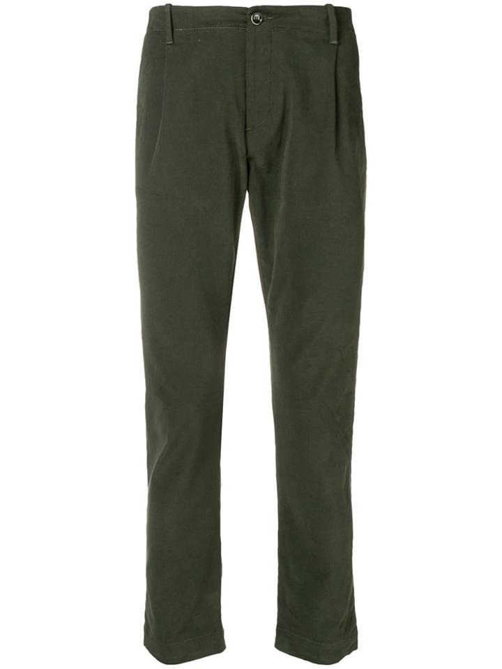 Nine In The Morning Slim-fit Trousers - Green