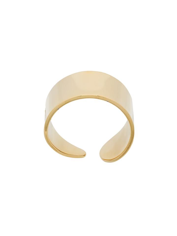 Mm6 Maison Margiela 6 Stamp Ring - Metallic