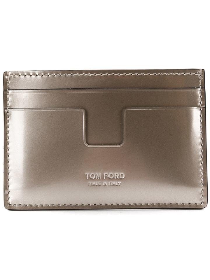 Tom Ford Slim Cardholder - Silver