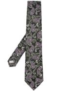 Canali Paisley Tie - Green