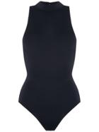 Haight Cut Out Details Swimsuit - Black