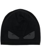 Fendi Bag Bugs Beanie Hat - Black