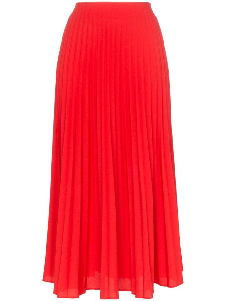 Beaufille Lozano Pleated Skirt - Red