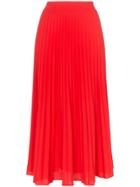 Beaufille Lozano Pleated Skirt - Red