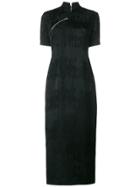 Yang Li Zipped Cheongsam - Black
