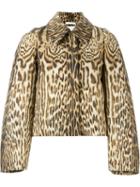 Chloé Leopard Print Jacket