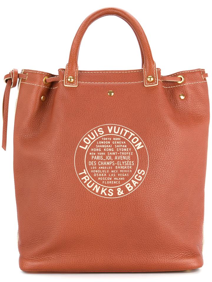 Louis Vuitton Vintage Tobago Shoe Tote - Brown