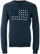 Woolrich Star Flag Sweatshirt - Blue