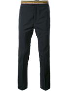 Grace Wales Bonner - Knitted Waistband Trousers - Men - Mohair/virgin Wool - 46, Black, Mohair/virgin Wool