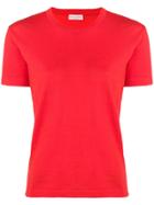 Sonia Rykiel Round Neck T-shirt - Red