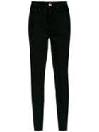 À La Garçonne Handpainted Skinny Jeans - Black