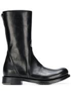 Rick Owens Smooth Ankle Boots - Black