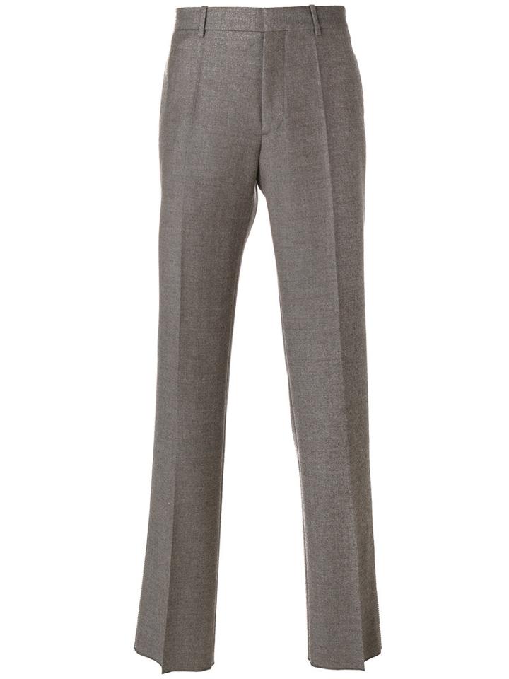 Maison Margiela - Classic Tailored Trousers - Men - Cotton/viscose/virgin Wool - 48, Grey, Cotton/viscose/virgin Wool