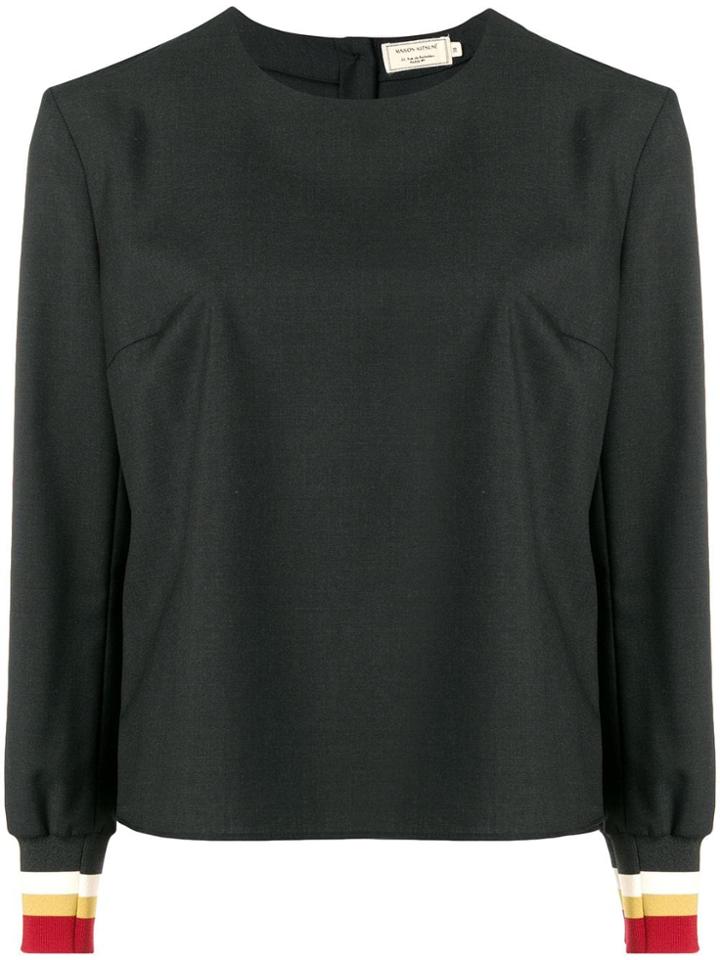 Maison Kitsuné Daria Top - Grey