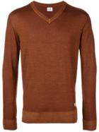 Cp Company Knitwear-v Neck - Brown